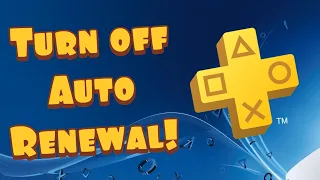 How To Turn Off PS Plus Auto Renewal 2020!