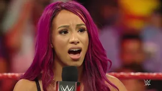 (720pHD): WWE RAW 09/05/2016 - Sasha Banks & Dana Brooke Segment + Sasha Banks Attacks Dana Brooke