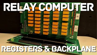 Relay Computer - New Register and Backplane