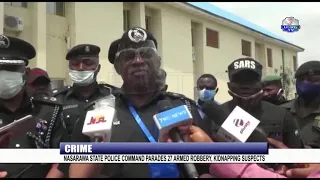 Crime: Nasarawa police Command Parades 27 Armed Robbery, Kidnapping Suspects