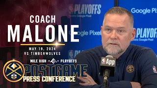 Coach Malone Full Game Seven Post Game Press Conference vs. Timberwolves 🎙