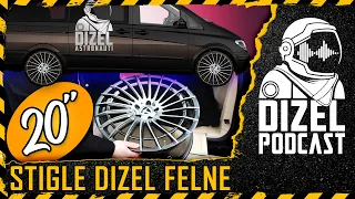 STIGLE FELNE !!! / TOMASON TN21 20 INČA // DIZELMOBIL PROJEKAT 002 ///