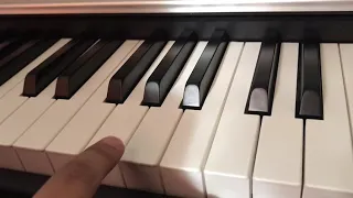 Piano touch problem