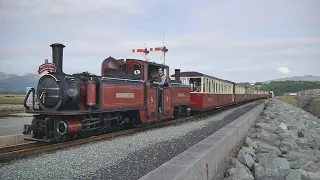 Ffestiniog & Welsh Highland Narrow Gauge Train Compilation at Porthmadog Station July 2022