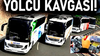 YOLCULAR ÇILDIRTTI! (KAFASINA BİSKUVİ ATTIM) - 2022 SIFIR TRAVEGO OTOBÜS İLE OTOGAR - ETS 2 Mod T300