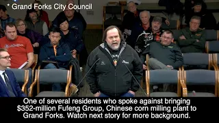 Critics Of $352-Million Grand Forks Corn Milling Plant Speak Out