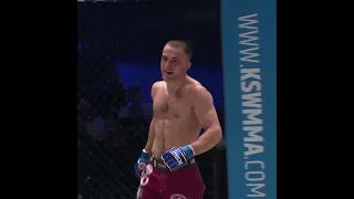 Georgia's Zuriko Jojua wins KSW debut!!