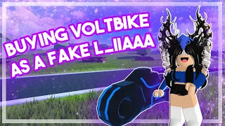 Buying OG Volt Bike As  a Fake richest jailbreak player! in Jailbreak 2019