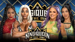 King & Queen of the Ring: Bianca & Jade Vs Candice & Indi #WWEQOTR #WWE2K24