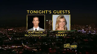 Late Late Show with Craig Ferguson 3 30 2011 Matthew McConaughey, Amy Smart
