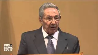 President Obama and President Castro full news conference from Cuba
