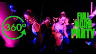 Thailand FULL MOON BEACH PARTY IN 360! KOH PHANGAN. 4K!