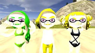 [Splatoon/GMOD] Beach Day