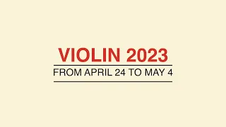 Apply Now For CMIM Violin 2023!