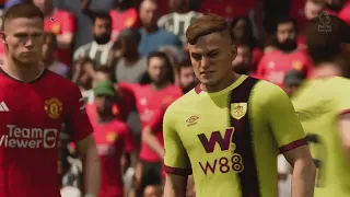 FC 24 | Manchester United vs Burnley | Premier League 2023/2024 | Full Match | PS5 [ 4K ]