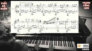 🎵 TUỔI ĐÁ BUỒN Trịnh Công Sơn | Manh Piano | Sheetmusic