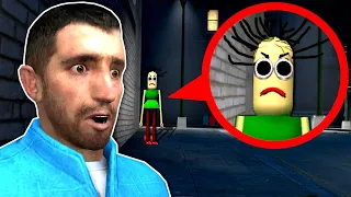 BALDI'S SISTER, BALDINA IS AFTER ME! - Garry's Mod Gameplay