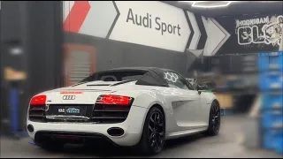 Audi R8 V10 druhá časť. Bolavé chrbtice , bolavá peňaženka ....