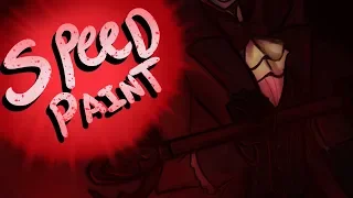 SPEEDPAINT ~ Hazbin Hotel  : Alastor