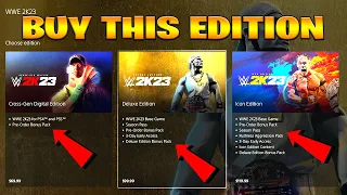 WWE 2K23 Which Edition Should You Buy and NOT Choose the Wrong ONE!