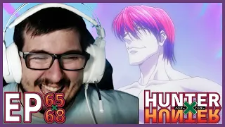 HISOKA JOINS THE PARTY! HUNTER X HUNTER EPISODES 65-68 REACTION!