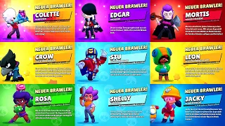 New Brawler Unlock Screen | All 45 Brawlers