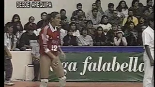 Sulamericano de Voleibol Feminino 1997 Brasil vs Peru.