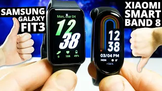 Why I Would Choose the Samsung Galaxy Fit3 Over the Xiaomi Smart Band 8