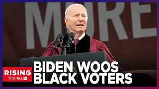 BIDEN Appeals To Black Voters In Morehouse Speech; Graduates Voice Opposition Over Gaza