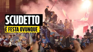 Viaggio tra le strade di Napoli dopo la vittoria dello Scudetto: la festa è ovunque