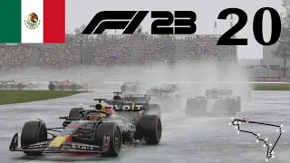 Man, this was just handed to me- F1 2023 Championship Race 20 at Mexico *100% Race*