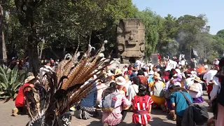 Earth Day is celebrated in Mexico City with offerings to Mother Earth