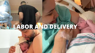 LABOR AND DELIVERY VLOG 2022| 39 WEEKS| MEETING HER SISTER| BIRTH VLOG
