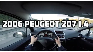 2006 Peugeot 207 1.4 POV test drive and review