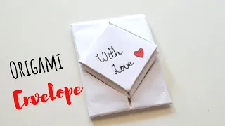 Cute Origami Envelope for Loved Ones | DIY Letter Folding Ideas | Easy Origami Note Folding