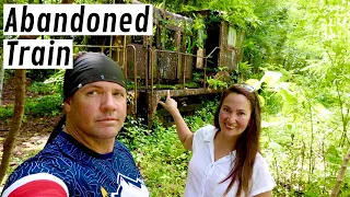 Abandoned Train in the jungle : Christmas Island