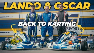 Lando Norris & Oscar Piastri back to Karting