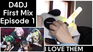 Newbie Jun Reacts | D4DJ -First Mix- (Episode 1)