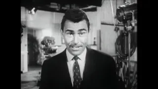"THE TWILIGHT ZONE - ROD SERLING:  Twilight Zone sales pitch" - (1959)
