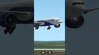 Landing At Cochin Intr Airport Indigo Boeing 777-300ER in RFS #Shorts #rfs #boeing777