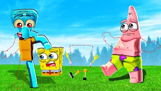 I STOLE SPONGEBOB'S HEAD! (ROBLOX COLLECT THE BODY CHALLENGE!)