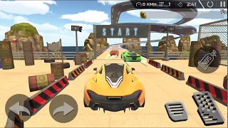 Mega Ramps Impossible Track Speed Cars Bump Driving Games