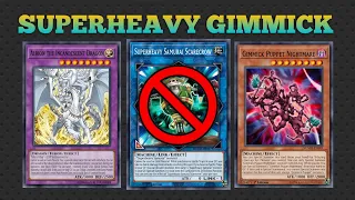 SUPERHEAVY SAMURAI GIMMICK PUPPET LOCK Combos Post June Banlist + Deck Profile EDOPro Yu-Gi-Oh!