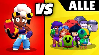 WIE GUT SIND MAISIE UND HANK? 🥇 NEUE BRAWLER vs ALLE 66 BRAWLER! 😱