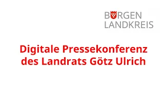 Pressekonferenz des Burgenlandkreises vom 03.03.2021 zur aktuellen Situation