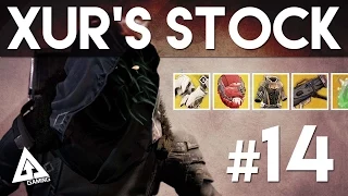 Destiny Xur Agent of the Nine #14 - NEW Exotics and Exotic Upgrades! | December 12th