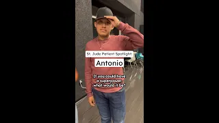 Let’s help Antonio’s superpower come true!