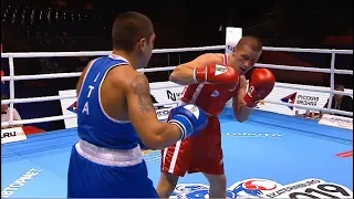 Round of 32 (75kg) POLETAN Sandro (SRB) vs CAVALLARO Salvatore (ITA) /AIBA World 2019