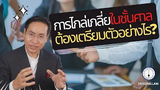 การไกล่เกลี่ยในศาล ต้องเตรียมตัวอย่างไรบ้าง ?