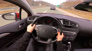 2011 Citroen C4 1,6 HDI  (68kW)TEST DRIVE (POV)